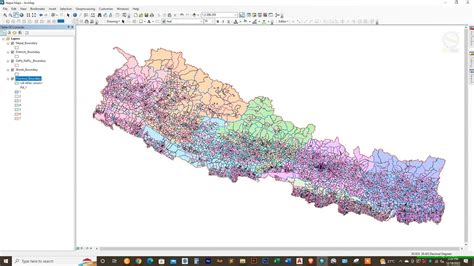 hermes nepal|ward wise shapefile of nepal.